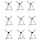 9 Pack: Compact Table Top Easel by Artist's Loft™